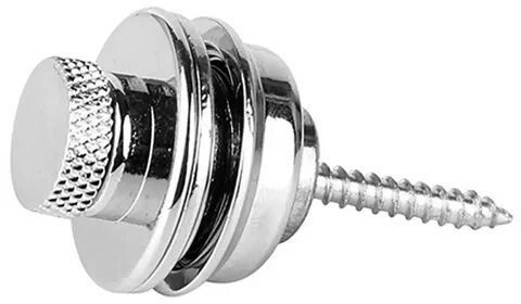 Musiclily M186 Крепление ремня с блокировкой, хром M186