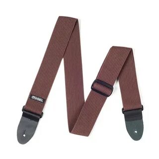 Dunlop D27-01BR Ribbed Ремень для гитары, хлопок, D27-01BR