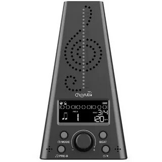 Nux Cherub WMT-230-BK Метротюнер, черный, WMT-230-BK