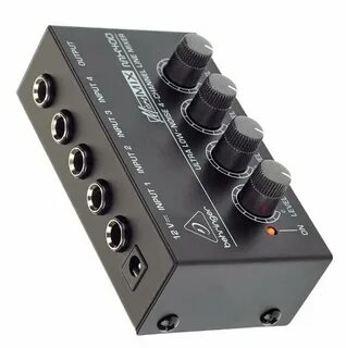 BEHRINGER MX400 - микшер,4-канальный линейный, све MX400