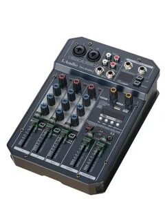 LAudio T4-LAudio Микшерный пульт, 4 канала, MP3-пл T4-LAudio