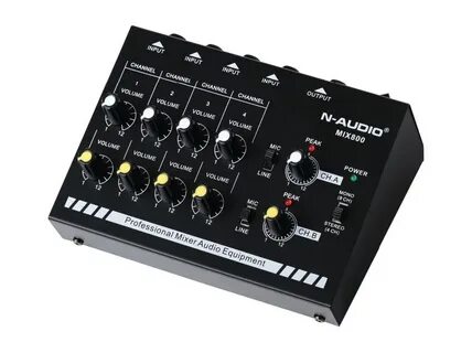 N-Audio MIX800 Микшер, 8 каналов, Управление громк MIX800