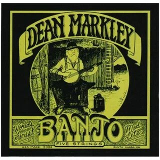 DEAN MARKLEY 2304 (10-11-15-24w;10) BANJO STRINGS 2304 (10-11-15-24w;10)