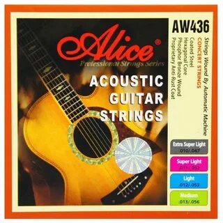 Alice AW436-SL Комплект струн для акустической гит AW436-SL