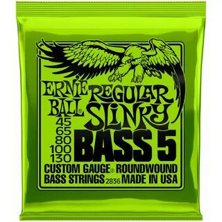 Ernie Ball 2836 (45-130), струны для 5-струнной ба 2836