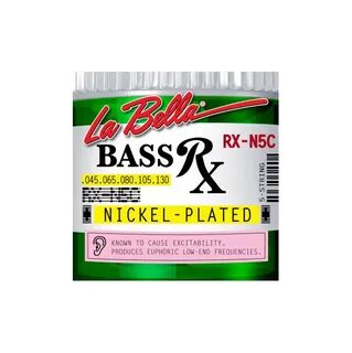 La Bella RX-N5C RX – Nickel Комплект струн для 5-с RX-N5C