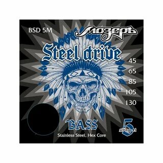 Мозеръ BSD-5M Steel Drive Комплект струн для 5-стр BSD-5M