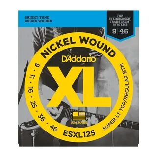 D'Addario ESXL125, 9-46 Steinberger Nickel Wound К ESXL125