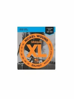 D'Addario EXL110+ (10.5-48) Regular Light Plus Nic EXL110+