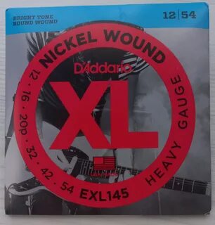 D'Addario EXL145 (12-54) XL cтруны для электрогита EXL145