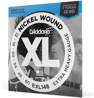 D'Addario EXL148 (12-60) XL струны для электрогита EXL148