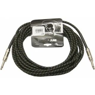 Invotone ACI1106/BK - инструм. кабель, m. jack 6,3 ACI1106/BK