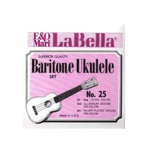 La Bella 25 BARITONE Комплект струн для укулеле ба 25
