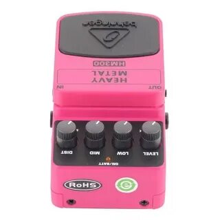 BEHRINGER HM300 - педаль эффектов "хэви метал"-дис HM300