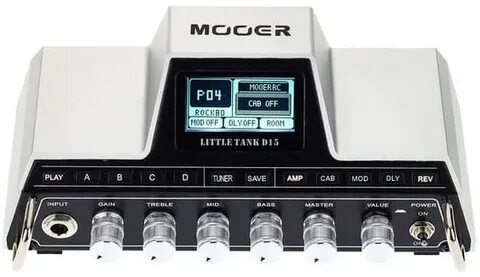 Mooer Little Tank D15  Моделирующий усилитель "Гол Little Tank D15