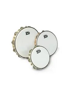 DADI MT6-081W Тамбурин с пластиком круглый 8" наст MT6-081W