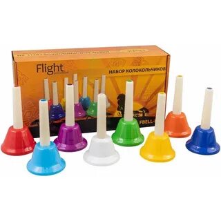 FLIGHT FBELL-8H Набор колокольчиков, В комплекте: FBELL-8H