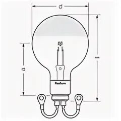 Radium RKP200W/24/KV/B24s прожекторная лампа сфери RKP212