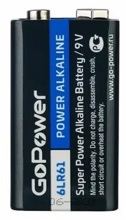 GoPower 00-00017863 Super Power Alkaline Элемент п 00-00017863 Крона