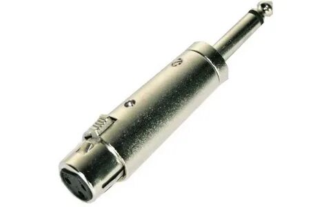 INVOTONE AD300 - переходник 3P XLR мама <>6.35мм м AD300