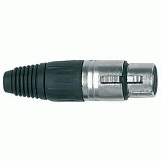 Proel XLR3FV канон, кабельный "мама" XLR3FV