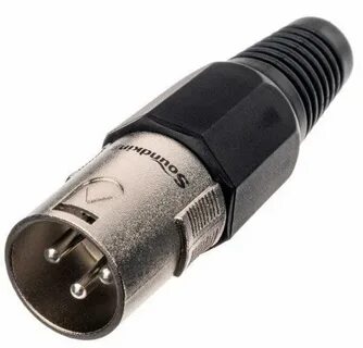 Soundking CA102 Разъем на кабель XLR male 3Р, CA102
