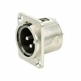 SHNOOR S3MDX Разъем панельный XLR 3p male, S3MDX