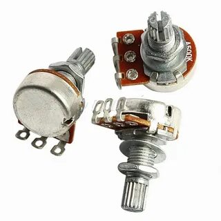 Parts H19, потенциометр A250кОм, 15мм., логарифмич H19
