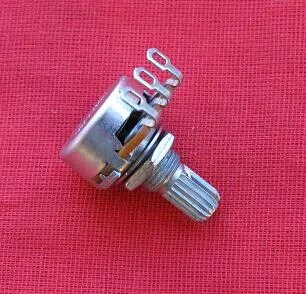 Parts H24, потенциометр А500кОм, 15 мм., логарифми H24