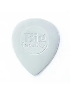 Dunlop 445R1.0 Nylon Big Stubby толщина 1,0мм, 445R1.0